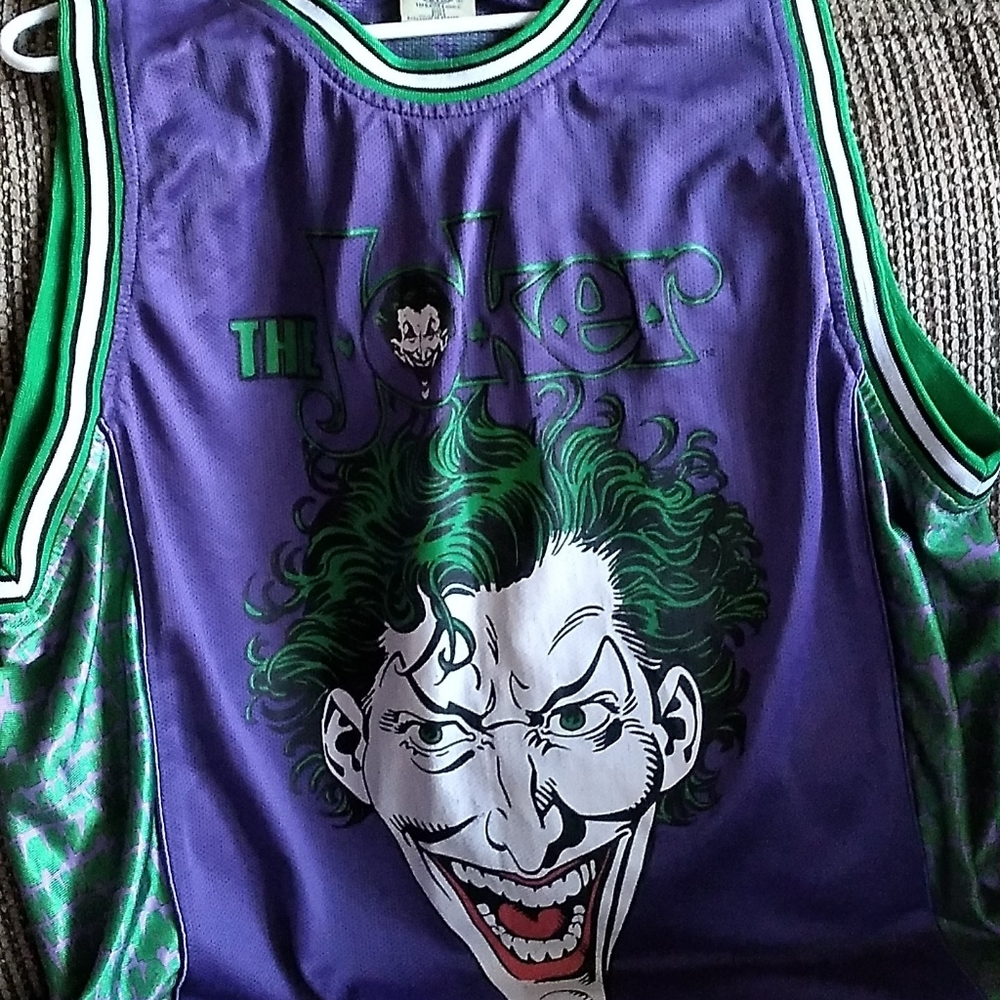 Size XL Vintage DC Joker Jersey **RARE**